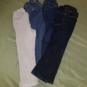 4 pairs of boys jeans